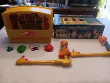 Vintage 1968, Mattel, Kiddle Komedy Theatre, Puppet Show w/Box, Working