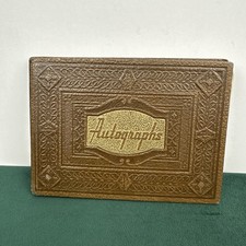 Vintage 1945 Autograph Book WWII Era Handwritten Memory Book Ephrata PA