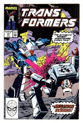 Transformers #57 VF/NM 9.0 1989