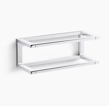 Kohler Draft 12" towel bar frame K-27353-CP In Chrome Polished
