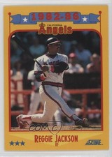1988 Score Reggie Jackson #503 HOF 0zj3
