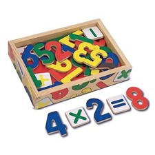 Magnetic Wooden Numbers - Melissa  Doug