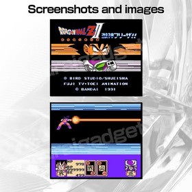 Dragon Ball Z 1+2+3 & Side Story Nintendo Famicom / FC [Japanese NES] (Saiyans)