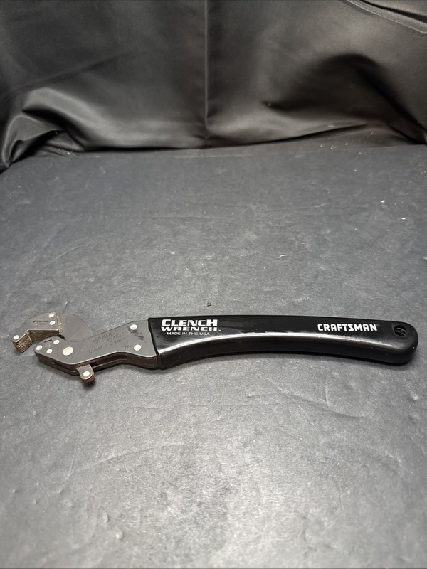 Vintage Craftsman 10" Clench Wrench #42310. 1/2" - 15/16" , 13mm-24mm. USA