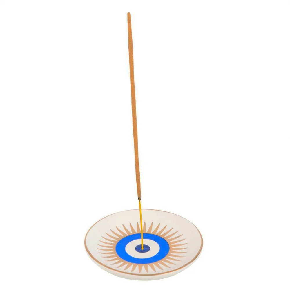 Eyes of Protection All-Seeing Eye Incense Stick Holder 10cm - Peace & Spiritual