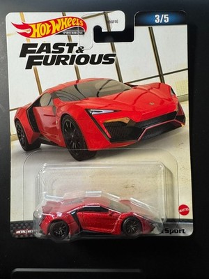 2023 Hot Wheels Premium Fast & Furious Mix B - W Motors Lykan HyperSport (3/5)