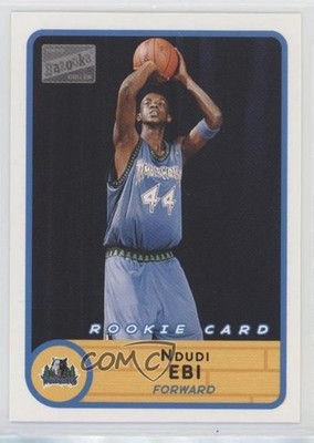 2003-04 Bazooka Ndudi Ebi #232 Rookie RC 0q0