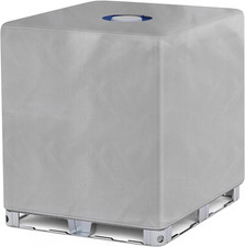 IBC Tote Cover for 1000L Rain Barrel,275 Gallon Outdoor Water Tank Garden Sunsha