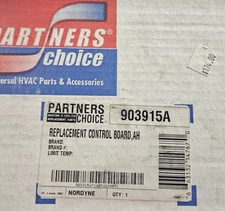 Partners Choice Replacement Control Board 903915A HVAC Parts Air Heat NORDYNE 