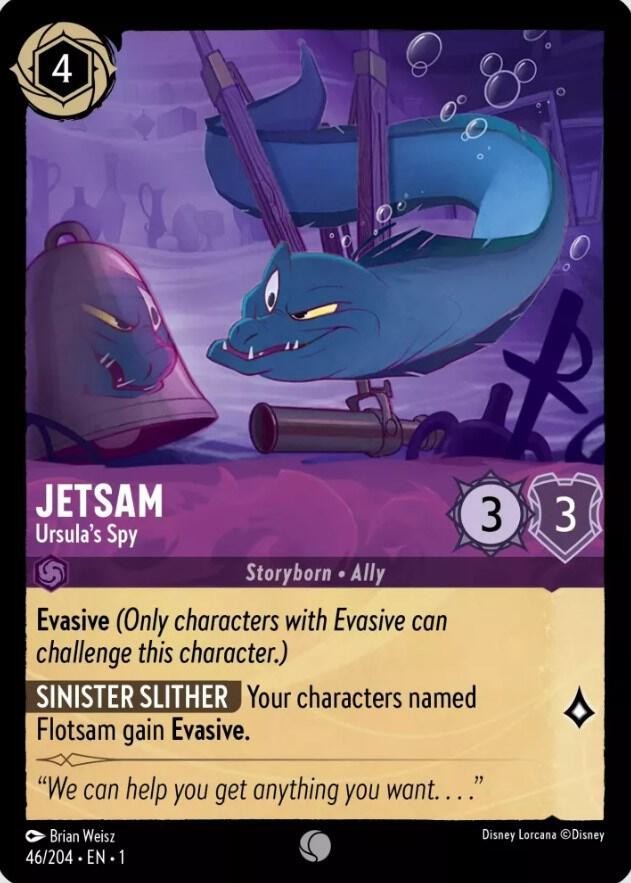 Jetsam - Ursula's Spy Common The First Chapter 46/204 NM Brian Weisz 2023