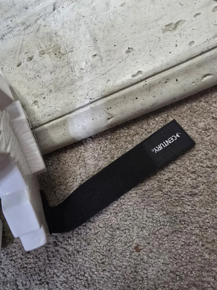 Головной убор для спарринга Century P2 Power Line 2.0 белый с маской для лица молодежный размер - Изображение 3 из 4