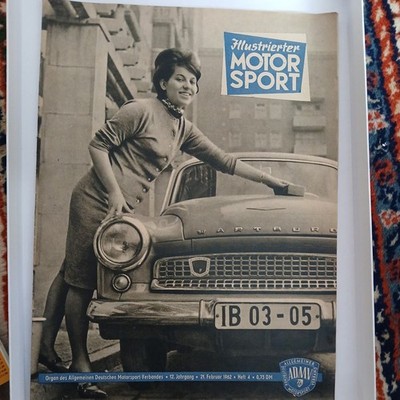Illustrierter Motorsport IMS 4/1962 Wartburg311 Kreiskolbenmaschinen Müggelperle