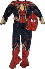 Spiderman "No way Home" Muscled Chest Light Up Costume M 8-10 Target Exclusive