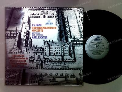 J.S.Bach, Karl Richter - 6 Brandenburgische Konzerte GER 2LP 1974 FOC '