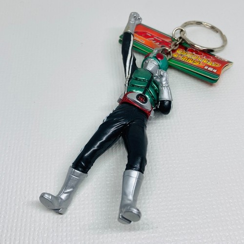 Banpresto 2008 Kamen Rider Masked Rider Big Figure Keychain Metallic Color - Picture 9 of 9