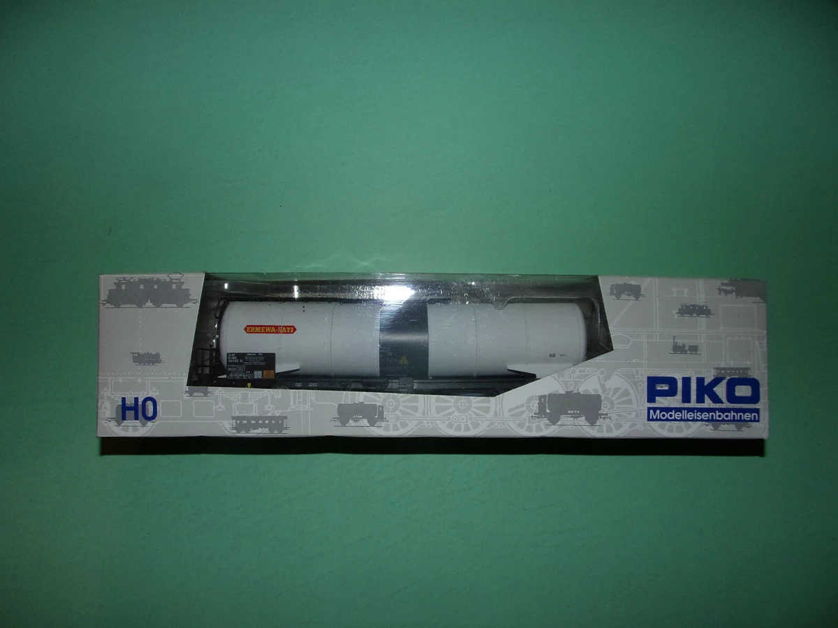Wagon Marchandise Couvert PIKO HO 1/87 - Réf. 5/6445-060, Couleur DSB Blanc, Occasion