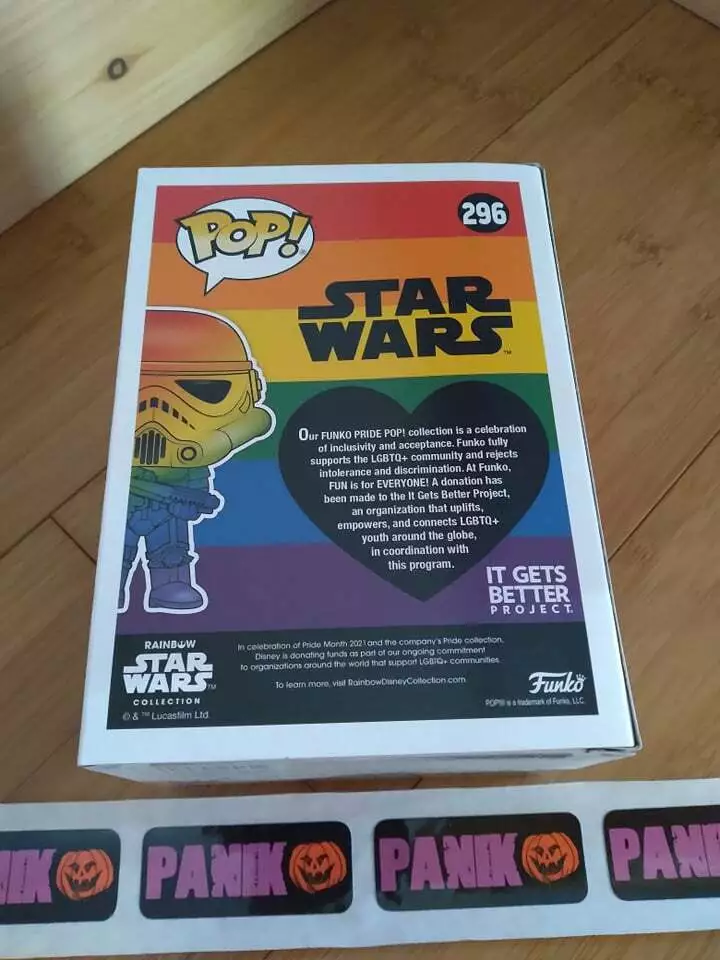 POP Funko Stormtrooper Pride Orgulho LGBT #296 Star Wars - Adrenaland - A  Realidade da Imaginação