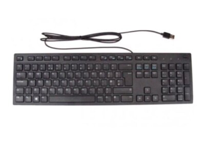DELL Multimedia Full Size Tastatur USB UK QWERTZ Schwarz KB216t 0RX6RM
