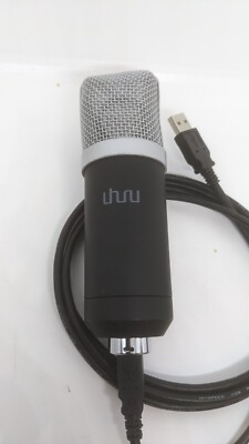 Uhuru Black Microphone With USB Cable - Working
