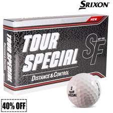 SRIXON GOLF BALLS SRIXON TOUR SPECIAL DISTANCE GOLF BALLS NEW 2023 WHITE 15 PACK