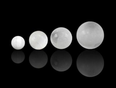 Selenite Stone Sphere/ Ball, For Healing. Reiki At Rs 2300/kg In Khambhat - Foto 5