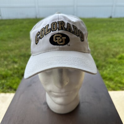 Vintage Colorado Buffaloes Hat Cap Mens One Size White Snapback Football Deion