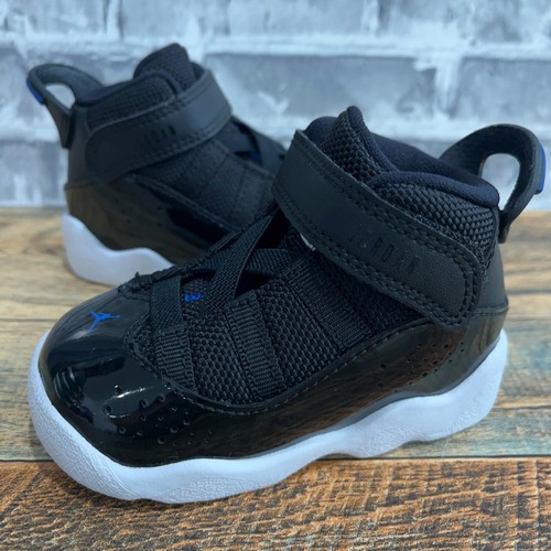 Nike Air Jordan Six 6 Rings Space Jam BT 2018 Toddler 323420-016 Baby Size 4C - Picture 1 of 6