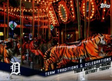 2019  Opening Day Team Traditions and Celebrations #TTC-WF Merry Go Round Tigers