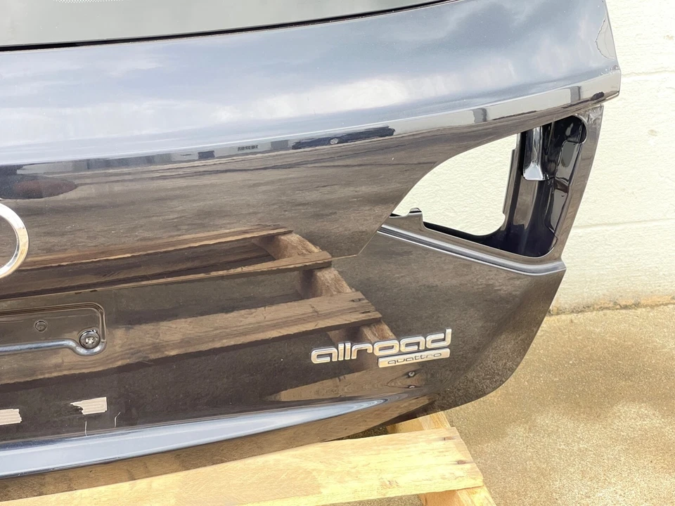 2013-2016 AUDI A4 ALLROAD REAR TRUNK LID LIFTGATE TAILGATE W/ GLASS BLUE OEM - Image 3 of 4