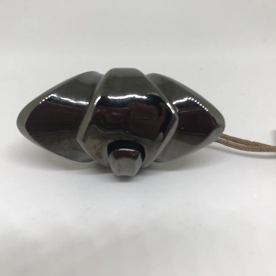 ~$325~NWT!~ROBERT LEE MORRIS~BLACK / GUNMETAL RING~SILVER PLATED~SIZE 6.5 to 7~ - Image 2 of 4