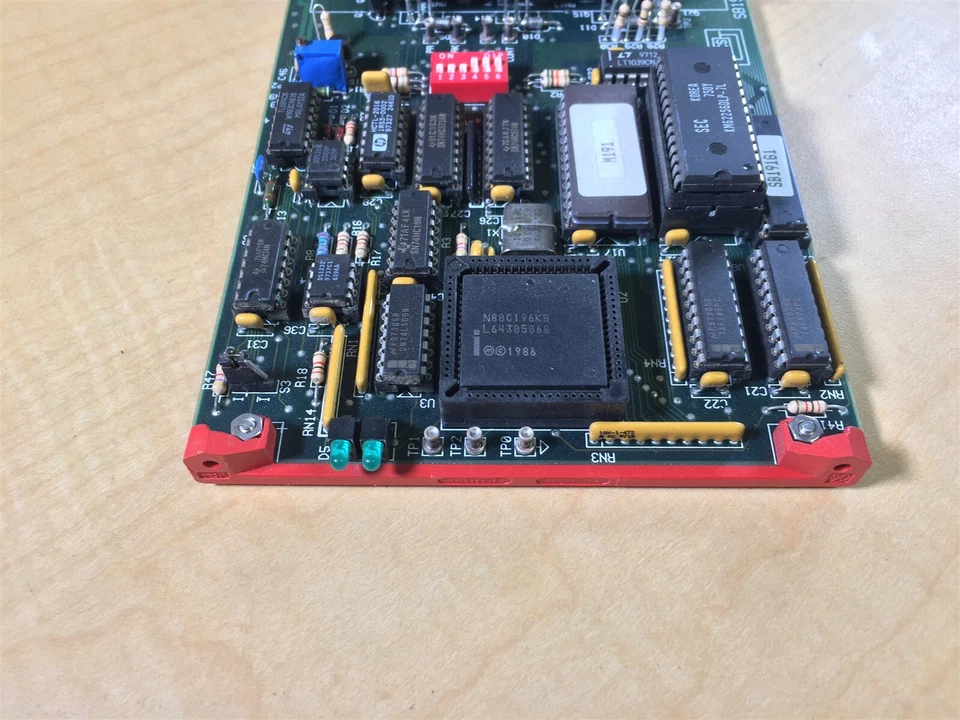 Orbot Orbotech SB191/P/1/BAS/1PCB PLC Single Axis Controller 96-Pin Card V8 - Image 3 of 3