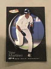 2001 Fleer Futures Tino Martinez Yankees #159 BLACK GOLD SP  SSP INSERT /499