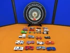 Vintage Lot of 24 Hot Wheels Matchbox Cars Pantera Batboat Mattell Rally Case