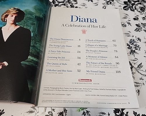 Newsweek Diana November 3, 1997 Issue Magazine - Picture 6 of 6