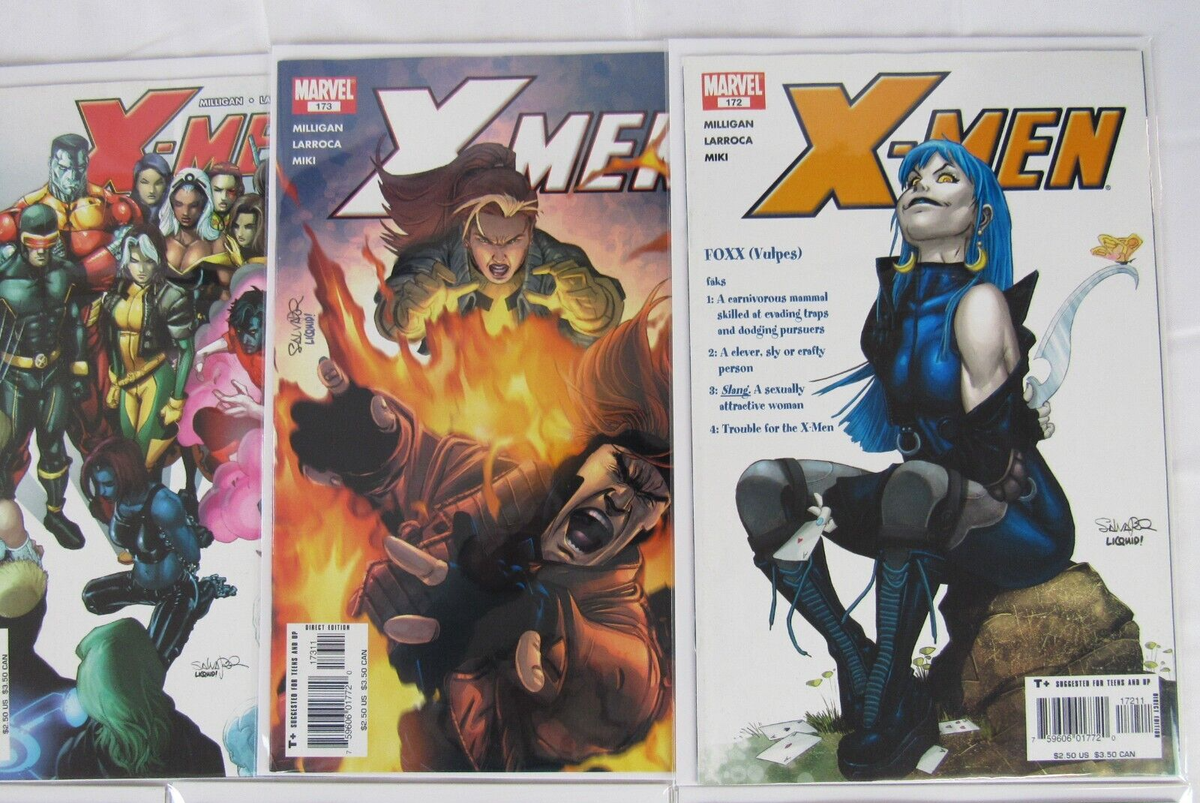 X-Men (2005, Marvel) Lot #167 168 170 171 172 173 174 176
