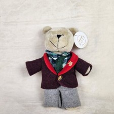 Starbucks 2017 Bearista Holiday Plush Doll Toy Teddy Bear Boy Limited Edition