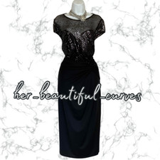 LIPSY LONDON SHIMMERING SEQUINS OCCASION PARTY DRESS SIZE 18 new with tags