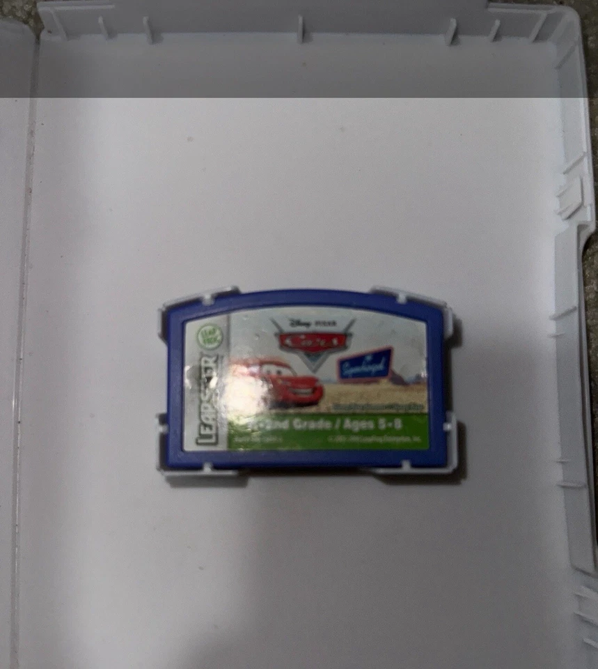 LeapFrog Leapster Disney CARS K-1st 5-7 Yrs +Guide Expanded Play for Leapster 2 - Image 2 of 2
