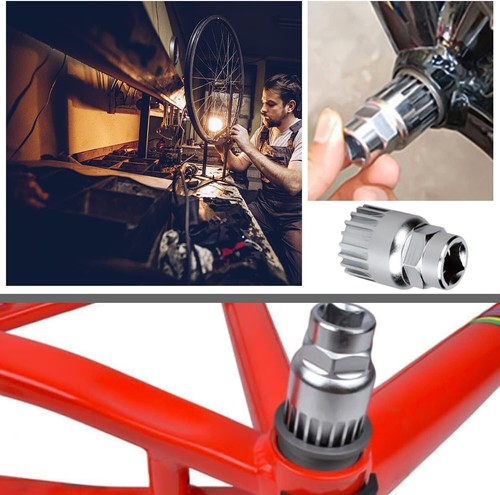 4in1 Fahrrad Werkzeug Reparatur Tretlager Kurbelabzieher Kurbel Abzieher Set kit - Bild 7 von 10