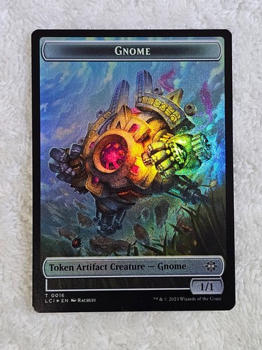MTG Gnome Bat 17/6 Double-Sided Token Foil The Lost Caverns of Ixalan T - Picture 2 of 6