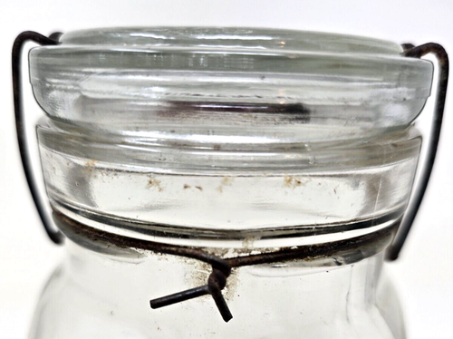 Queen Canning Jar Wide Mouth Adjustable KantKrack embossed on inside lid Bubbles - Picture 5 of 18