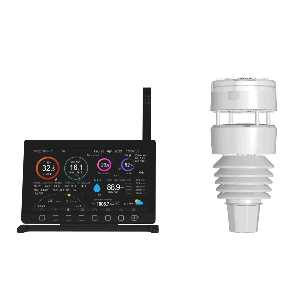 Ecowitt HP2564 WittBoy Pro TFT Display 7in1 outdoor array WS90 eBay