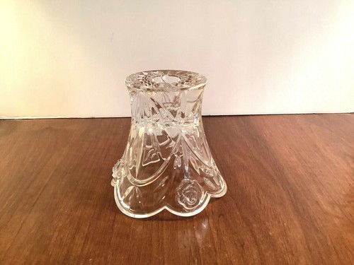 Princess House Crystal American Rose Candle Holder - Picture 3 of 8