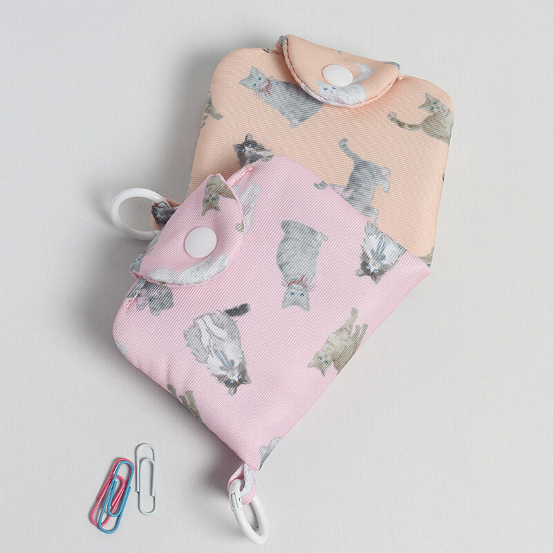 Coin Purse Female New Student Cute Storage Bag Canvas Small Fresh Card Holder