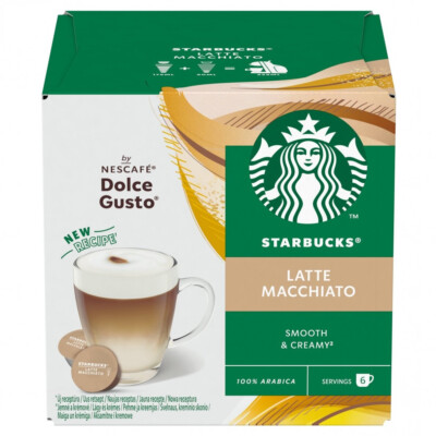 Nestle - Nescafé Dolce Gusto Starbucks New Starbucks Caffe Latte By Nescafe Dolce Gusto Coffee Pods