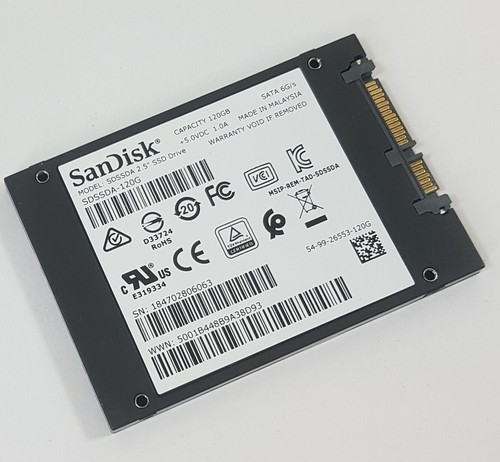 120GB SSD Plus SanDisk SDSSDA-120G SATA 2,5" Notebook Festplatte