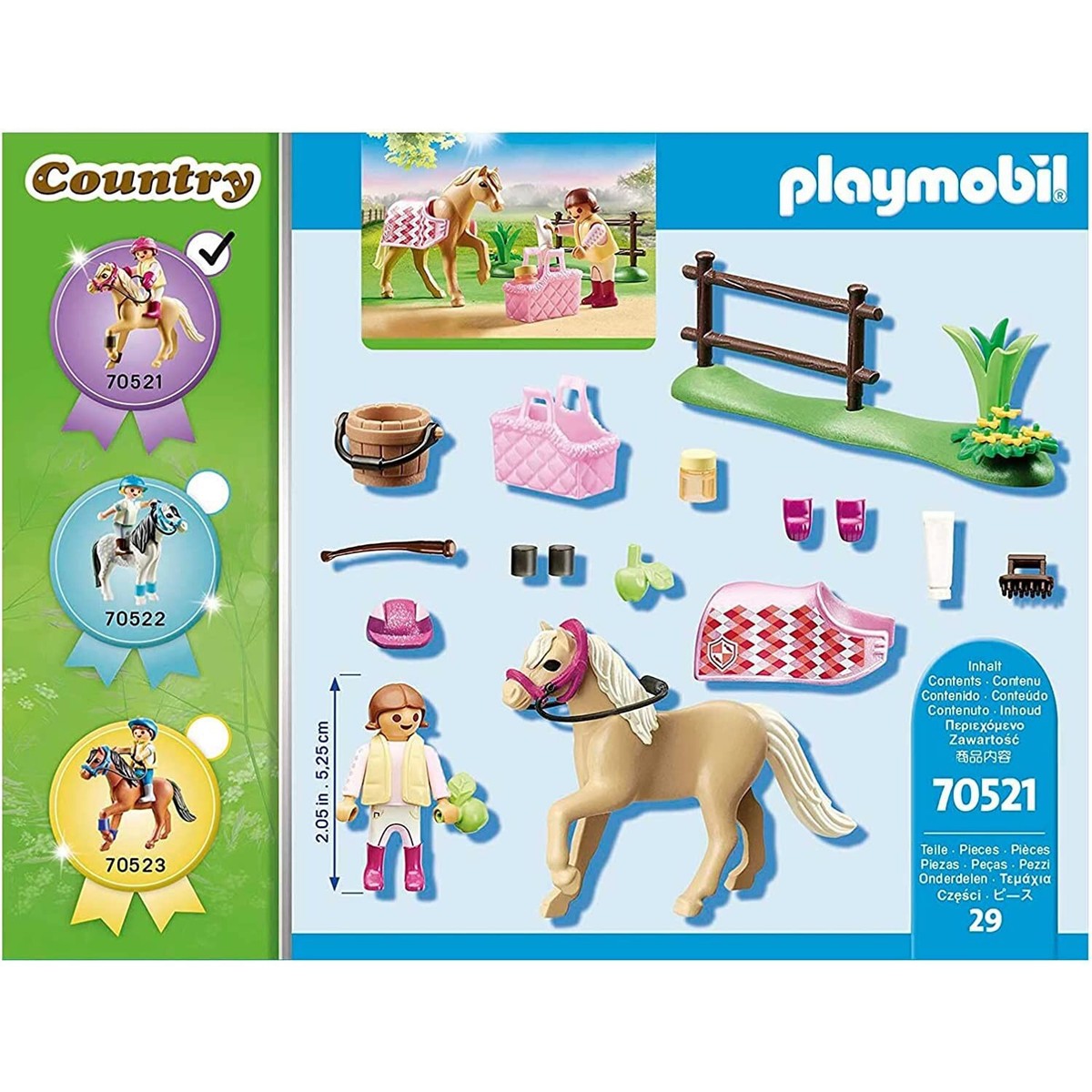 Playmobil Country German Riding Pony Set 70521 | eBay