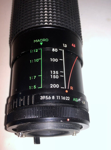 Quantaray 80-200mm -  Zoom Lens - Parts