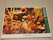 BREAD TABLE Eurographics 1000 pcs jigsaw Puzzle. Brand New Sealed.