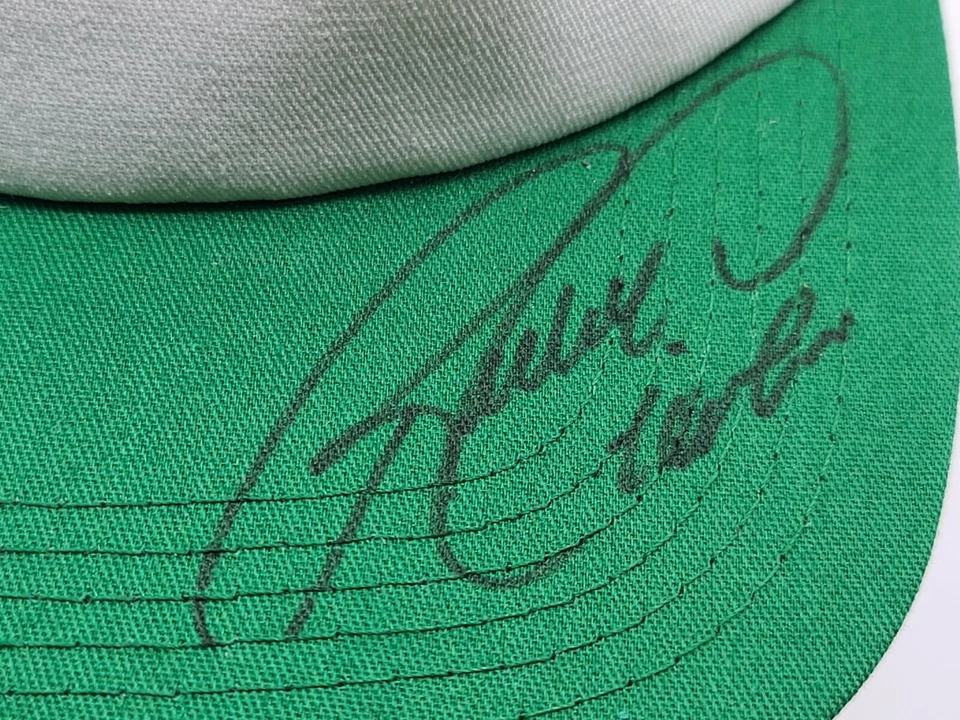 复古 Ricky Craven 亲笔签名 #41 科迪亚克赛车棒球卡司机帽子/帽子 — 第 3/4 张图片